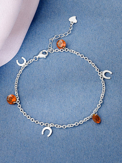 Silver Celestial Blossom Bracelet