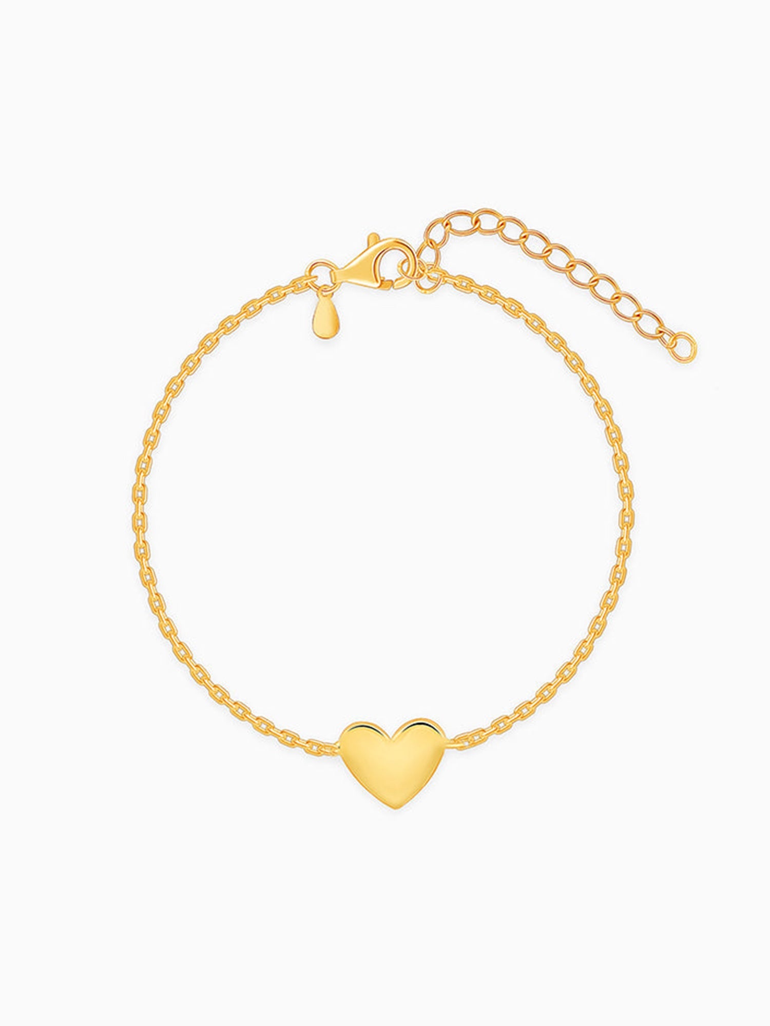 Golden Your Heartbeat Bracelet