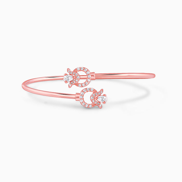 Rose Gold Tulipia Cuff Bracelet- rose gold bracelet for women
