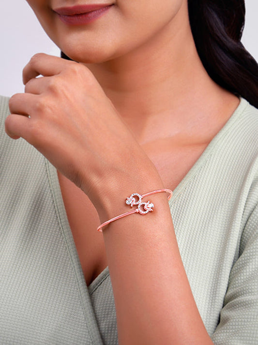Rose Gold Tulipia Cuff Bracelet