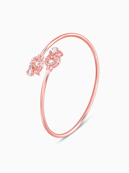 Rose Gold Tulipia Cuff Bracelet