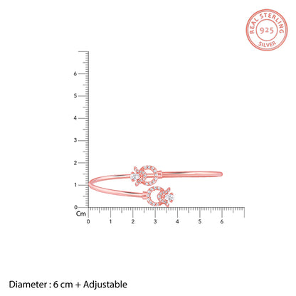 Rose Gold Tulipia Cuff Bracelet