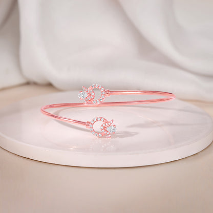 Rose Gold Tulipia Cuff Bracelet