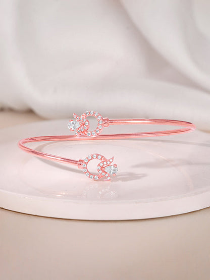 Rose Gold Tulipia Cuff Bracelet