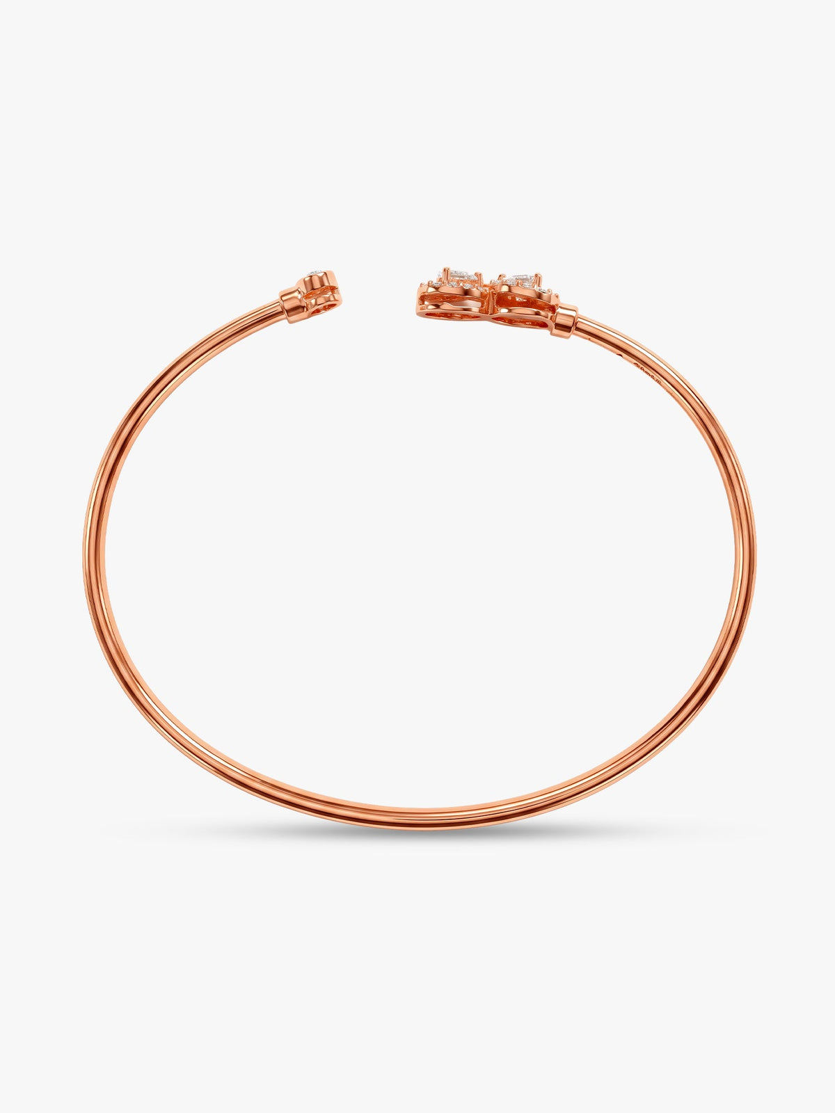 Rose Gold Endless Shenanigans Cuff Bracelet