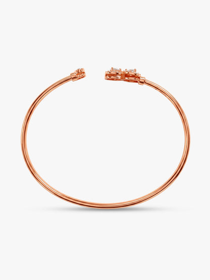 Rose Gold Endless Shenanigans Cuff Bracelet
