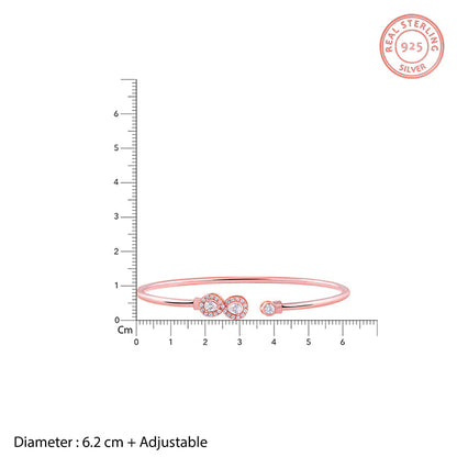 Rose Gold Endless Shenanigans Cuff Bracelet