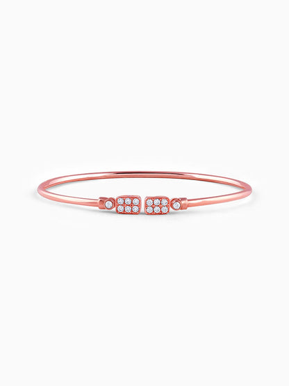 Rose Gold Adorable Cuff Bracelet
