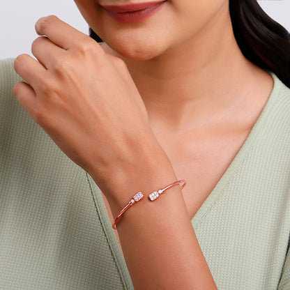 Rose Gold Adorable Cuff Bracelet