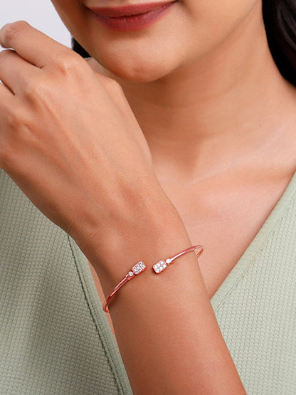 Rose Gold Adorable Cuff Bracelet