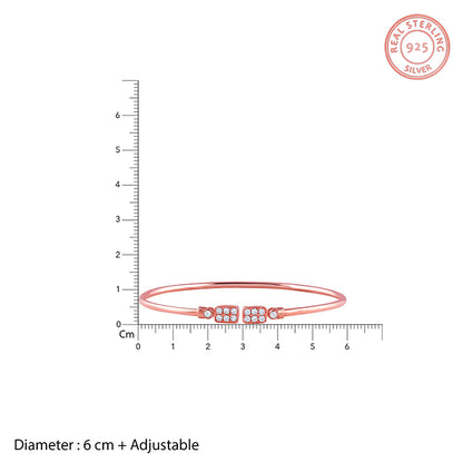 Rose Gold Adorable Cuff Bracelet