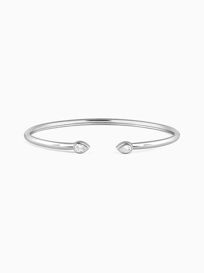 Silver Aurora Cuff Bracelet