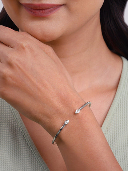 Silver Aurora Cuff Bracelet