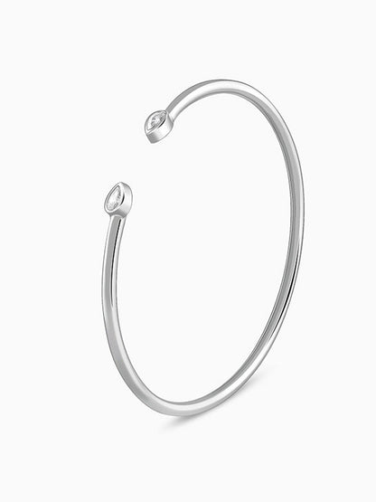 Silver Aurora Cuff Bracelet