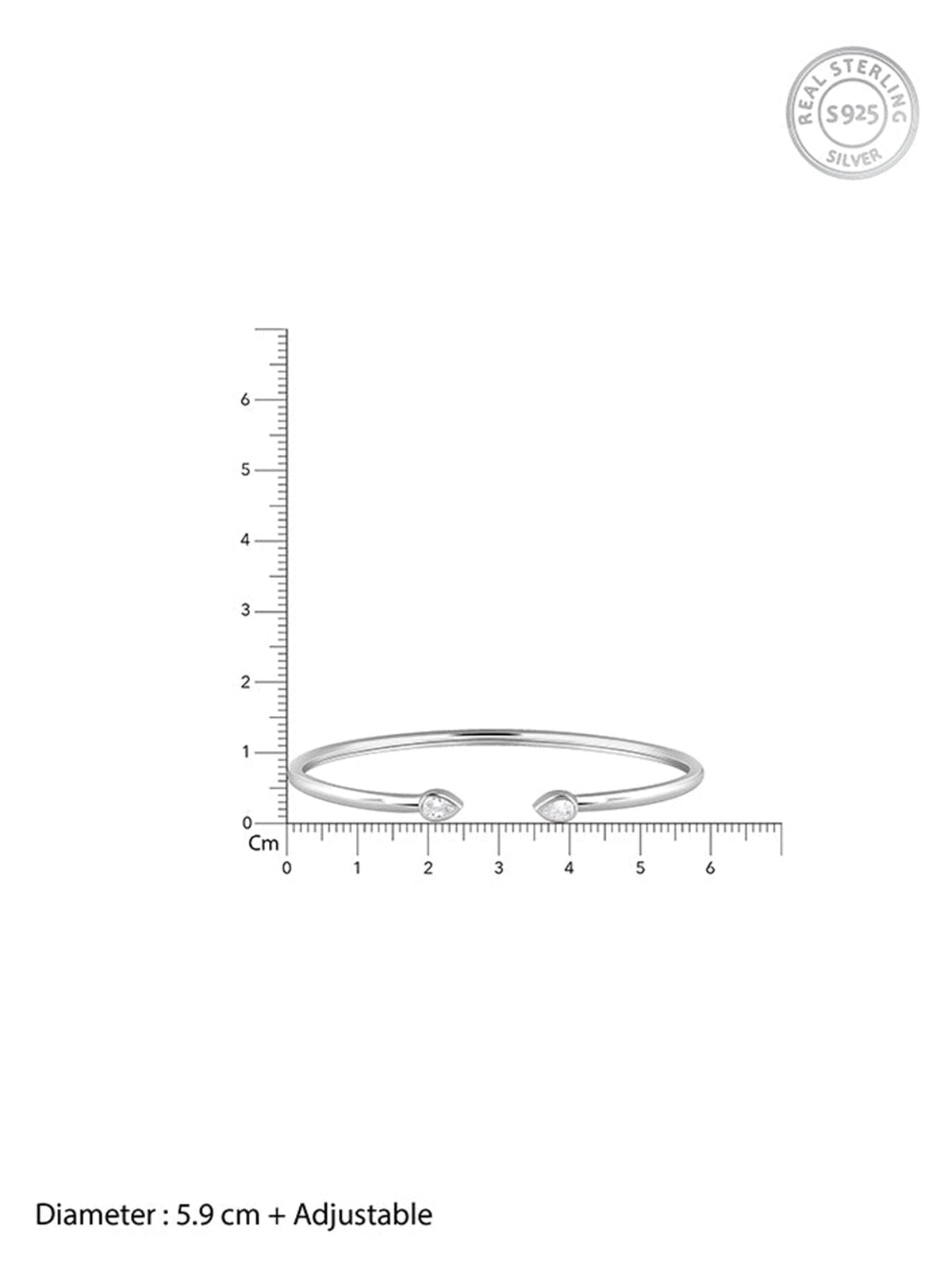 Silver Aurora Cuff Bracelet