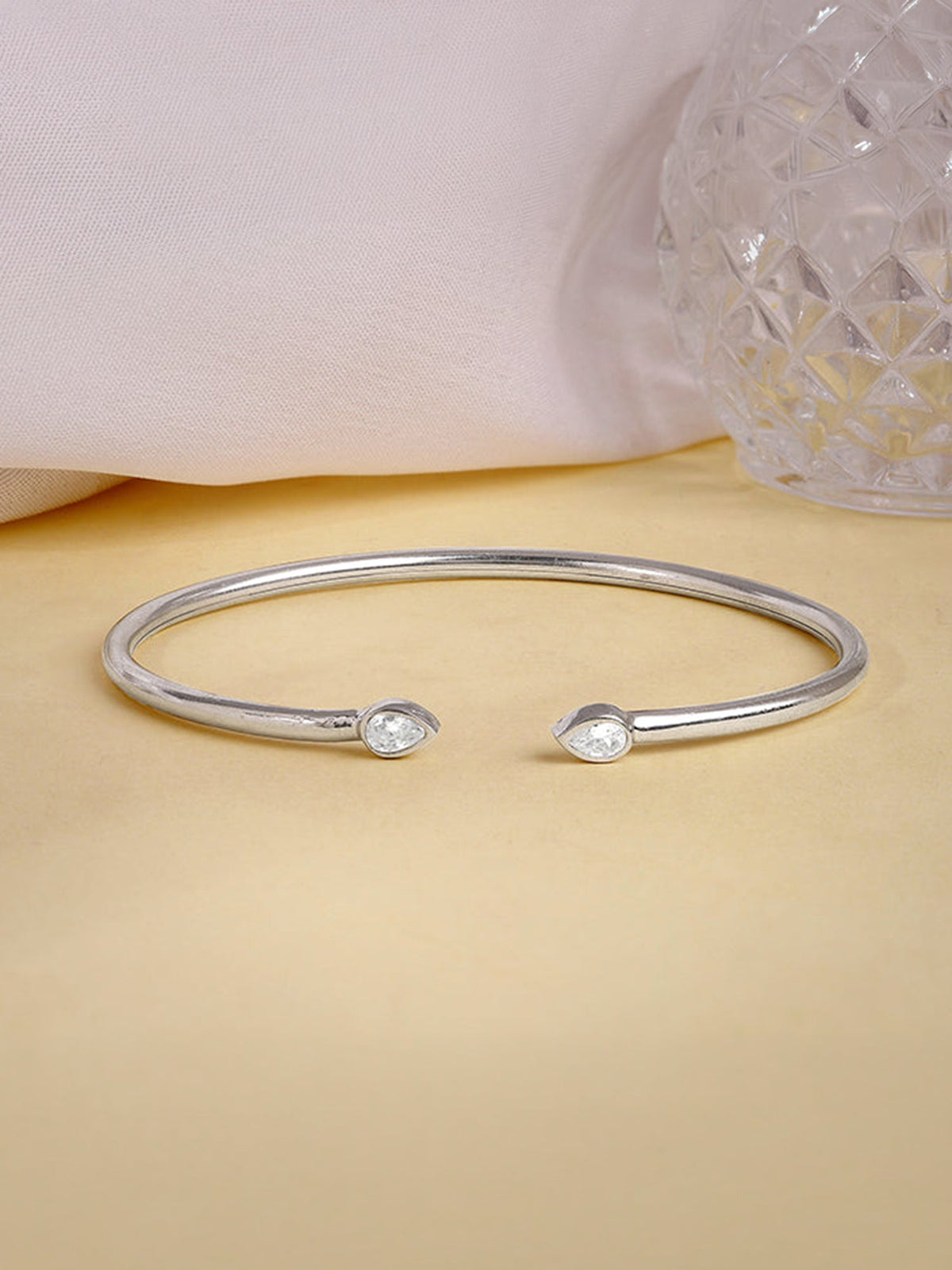 Silver Aurora Cuff Bracelet