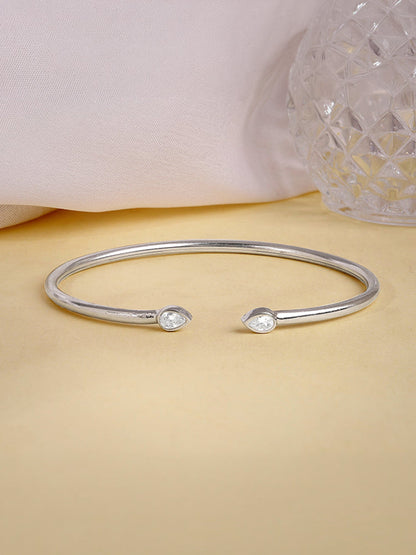 Silver Aurora Cuff Bracelet
