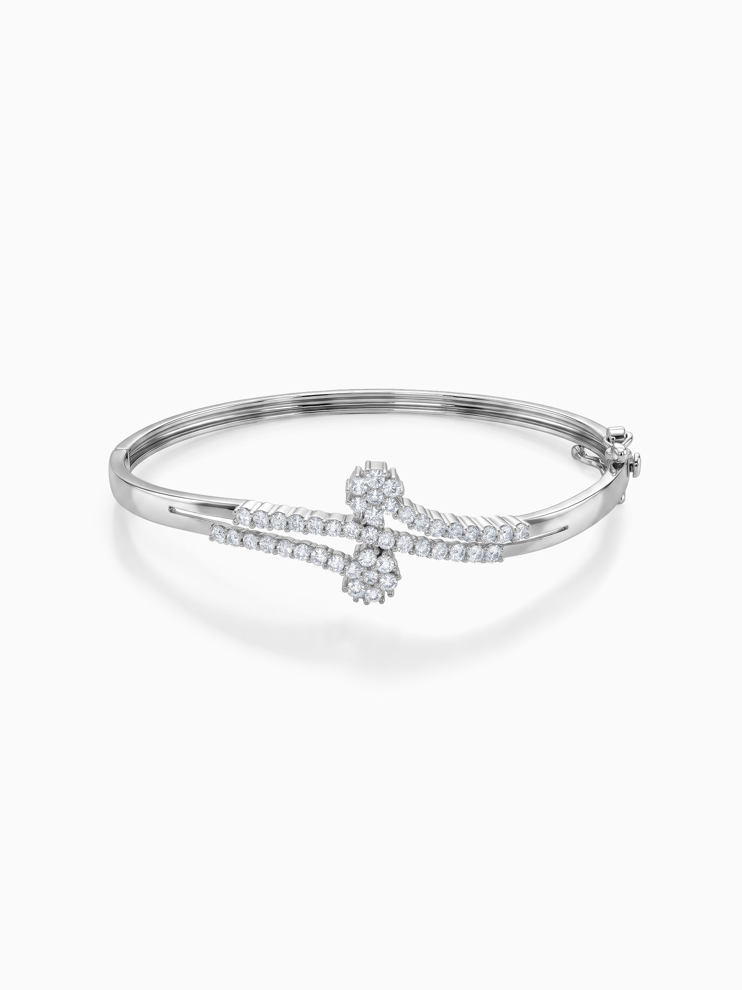 Silver You Sparkle Cuff Bracelet