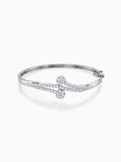 Silver You Sparkle Cuff Bracelet