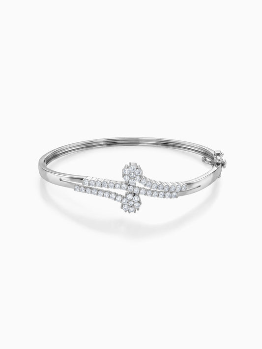 Silver You Sparkle Cuff Bracelet
