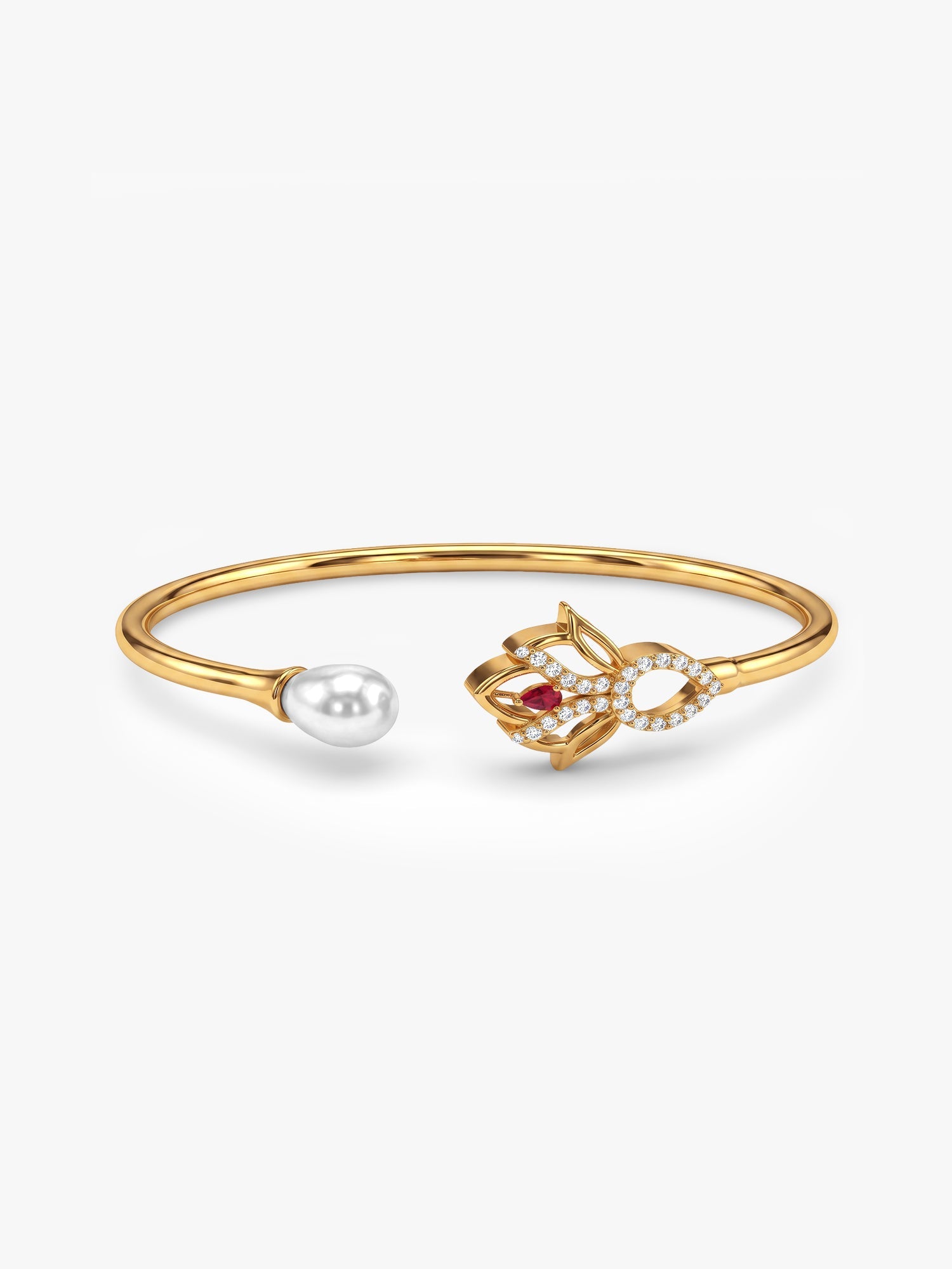 Golden Gauri Cuff Bracelet