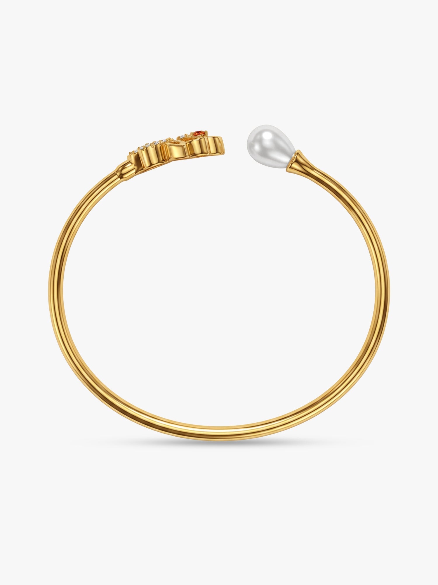 Golden Gauri Cuff Bracelet