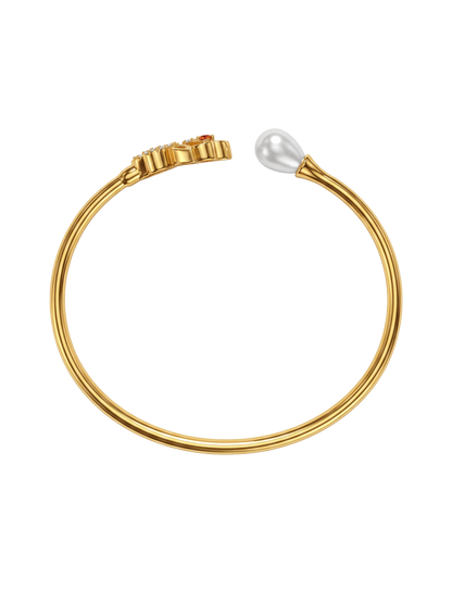 Golden Gauri Cuff Bracelet