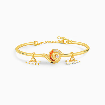 Golden Ambika Bangle Bracelet