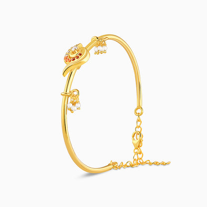 Golden Ambika Bangle Bracelet