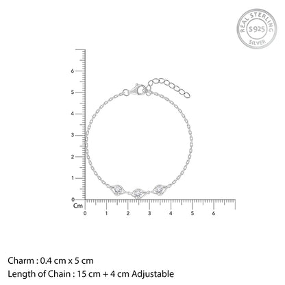 Silver Sparkling Bracelet- silver bracelet for women