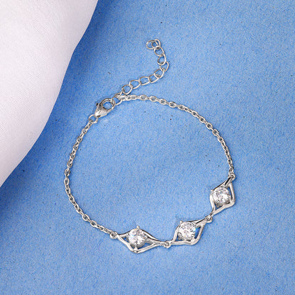 Silver Sparkling Bracelet