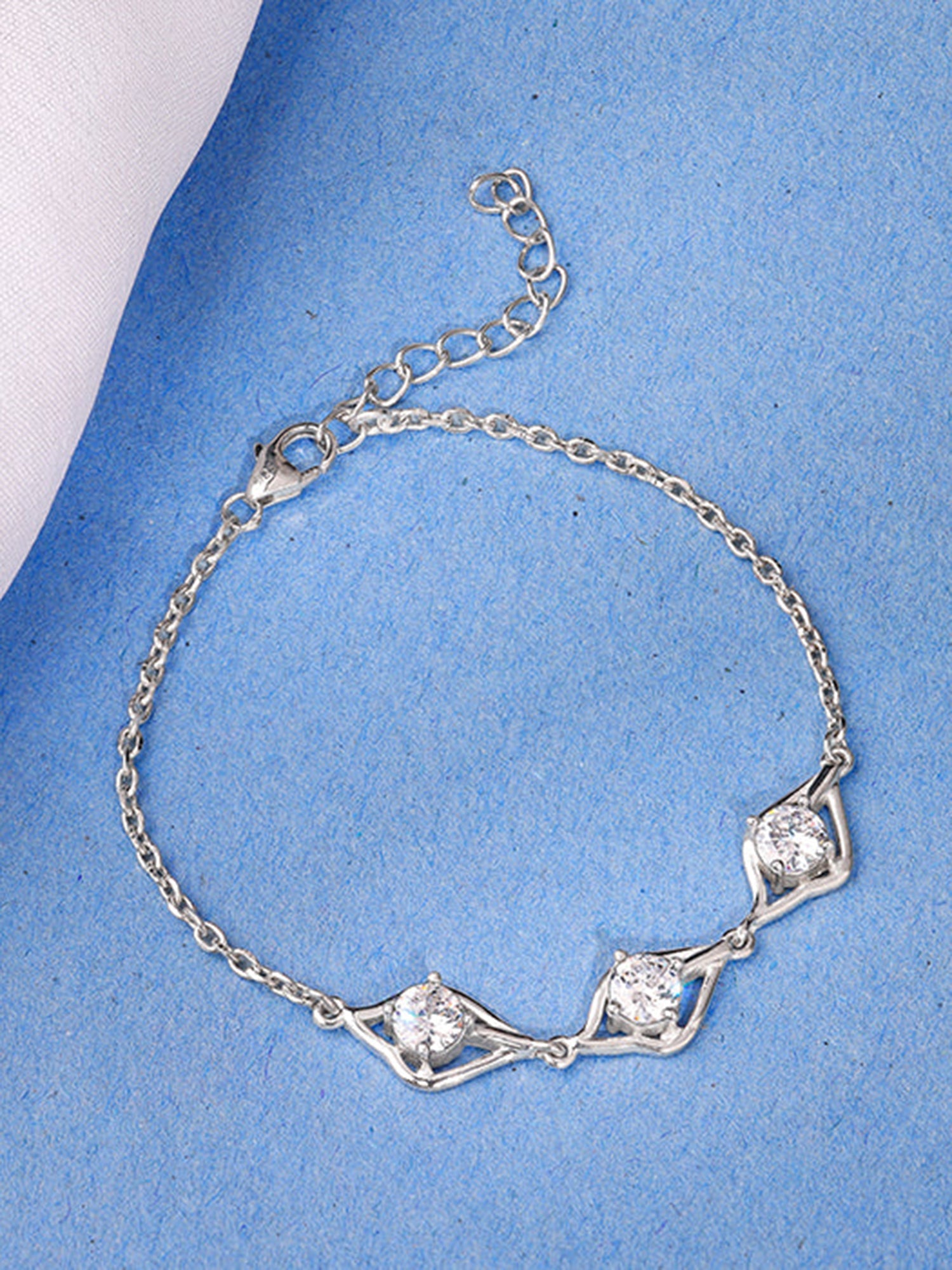 Silver Sparkling Bracelet
