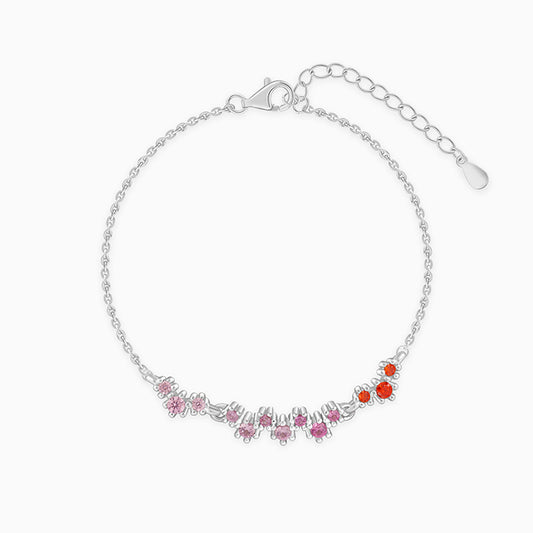Silver Colourful Shine Bracelet