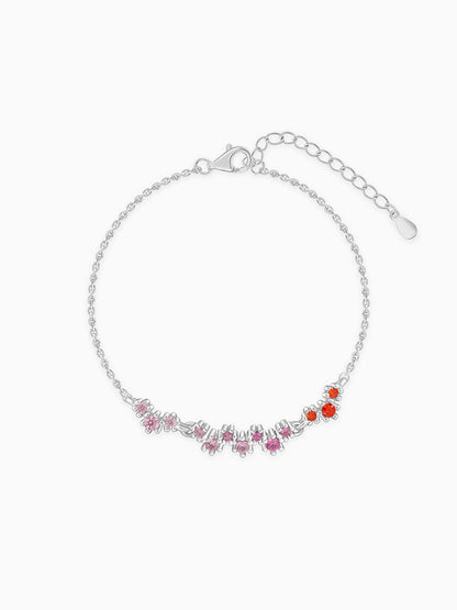 Silver Colourful Shine Bracelet