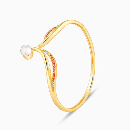 Golden Mahadevi Bangle Bracelet