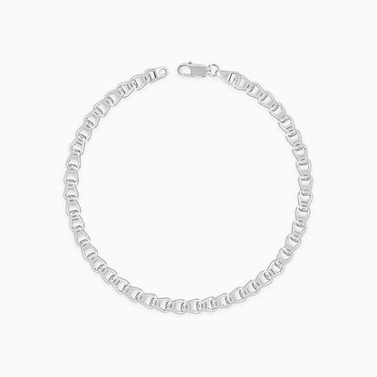 Silver Chroma Chain Bracelet For Him