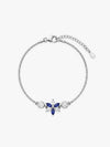 Silver Azure Bloom Bracelet