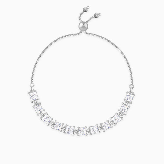 Silver Noir Glow Bracelet