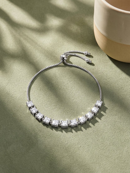 Silver Noir Glow Bracelet