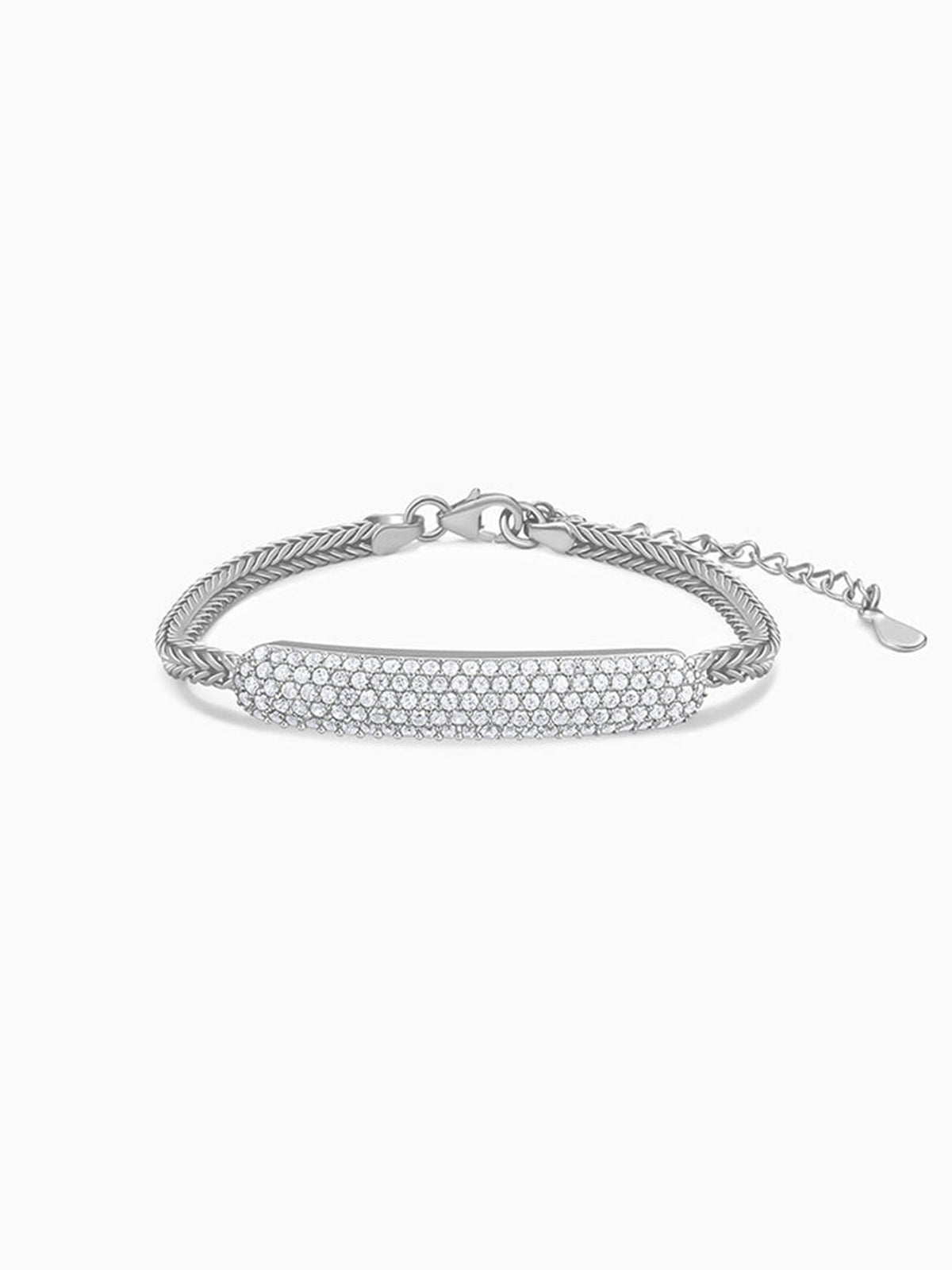 Silver Bar of Light Bracelet