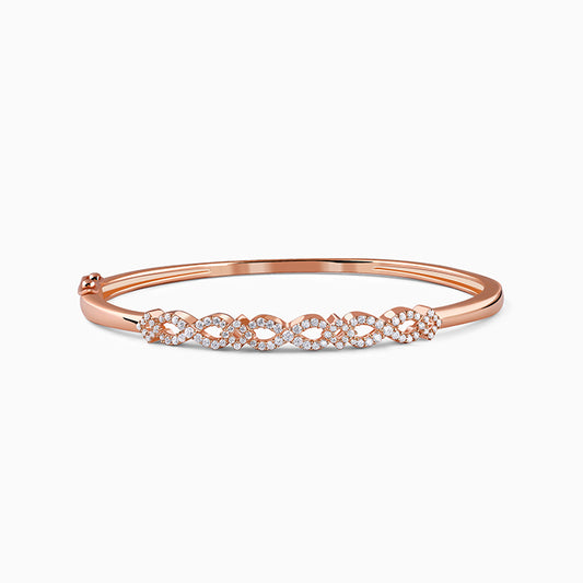 Rose Gold Infinite Joy Cuff Bracelet