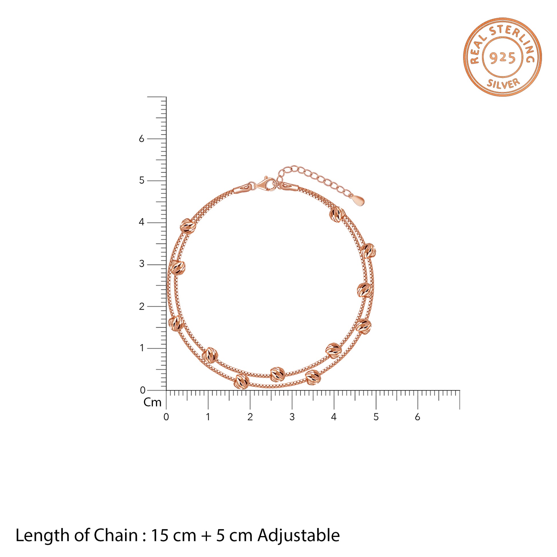 Rose Gold Born This Way Bracelet