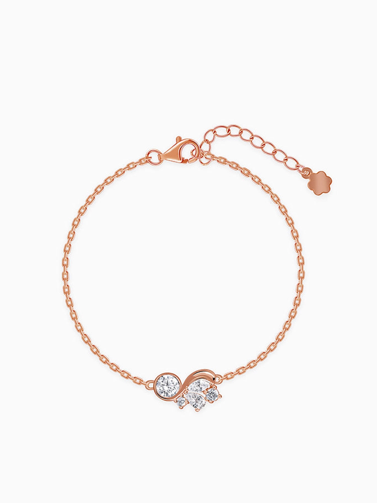 Rose Gold Dancing Queen Bracelet