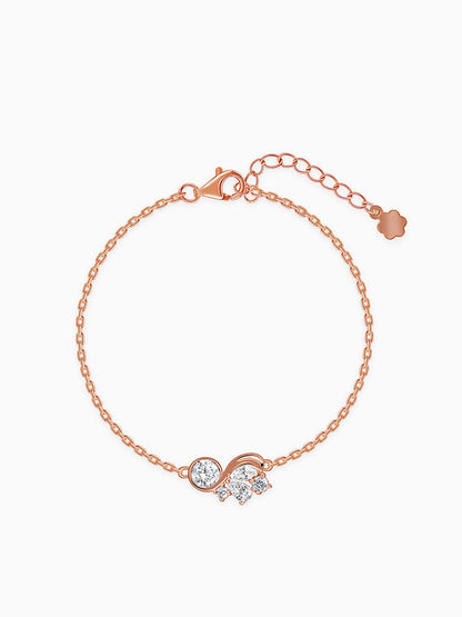 Rose Gold Dancing Queen Bracelet