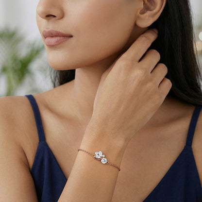 Rose Gold Dancing Queen Bracelet