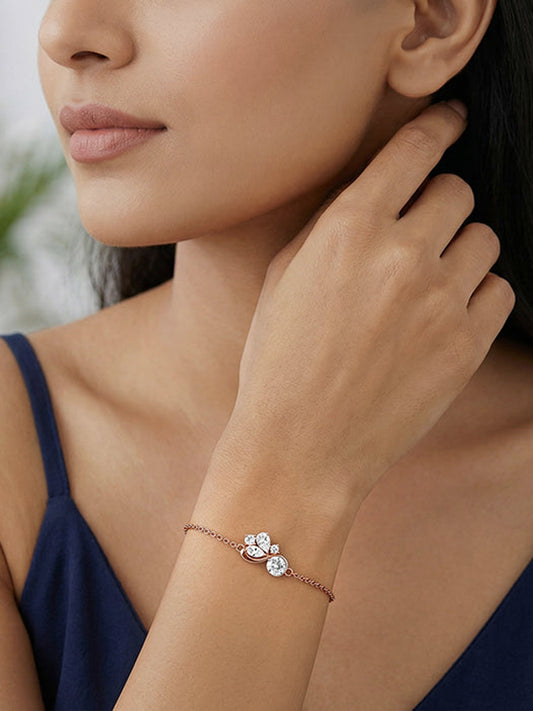Rose Gold Dancing Queen Bracelet