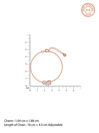 Rose Gold Dancing Queen Bracelet