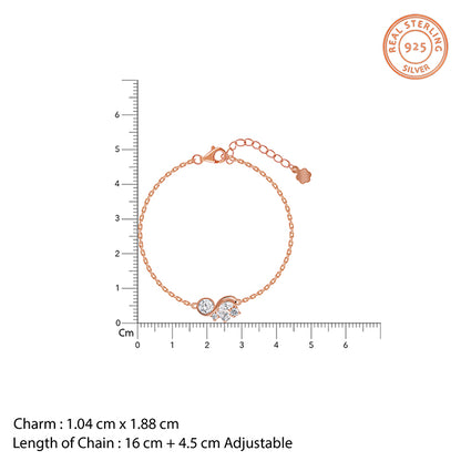 Rose Gold Dancing Queen Bracelet