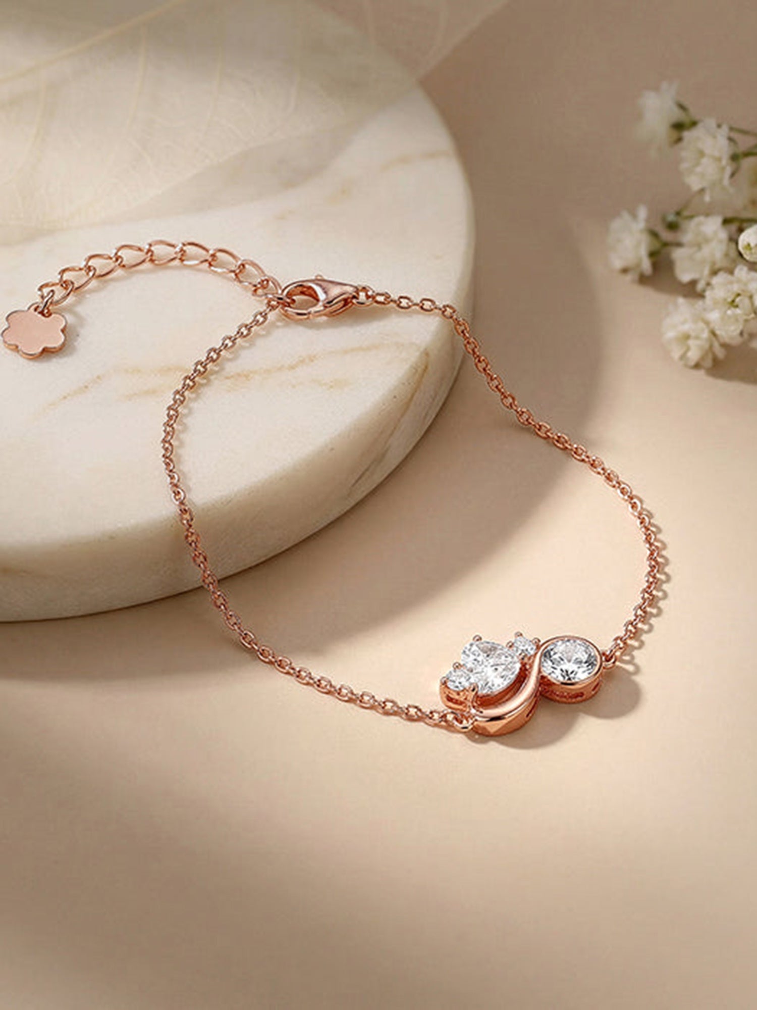 Rose Gold Dancing Queen Bracelet