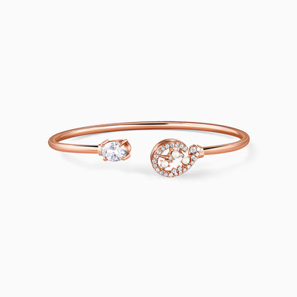 Rose Gold Good For You Cuff Bracelet